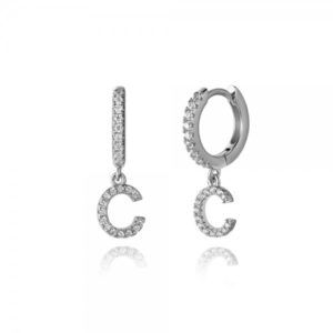 pendientes-letra-plata-circonita-joyeria-acebo-C