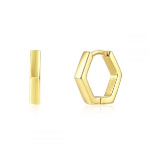 pel0906do-pendientes-aro-plata-dorada-hexagon-joyeria-acebo