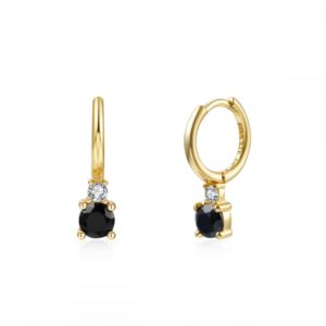 pez0861doamxx-pendientes-aro-circonita-negro-Silent-joyeria-acebo