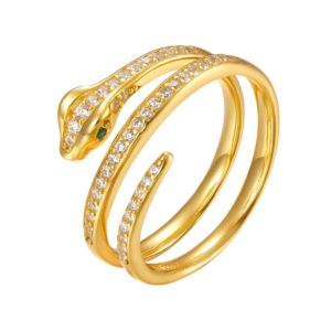 anillo-serpiente-circonitas-piedras-verdes-plata-dorada-joyeria-acebo-