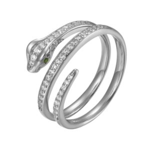 anillo-serpiente-circonitas-piedras-verdes-plata-dorada-joyeria-acebo