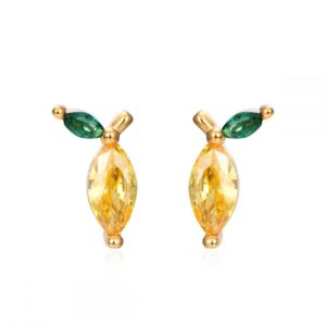 pendientes-plata-dorada-limón-circonitas-amarillo-verde-joyeria-acebo