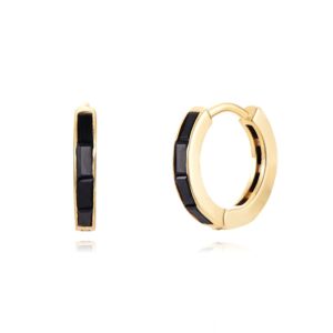 pez0973do-pendientes-aro-baguets-plata-dorada-baguets-negro-joyeria-acebo