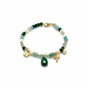 pulsera-luxenter-miya-mujer-plata-bano-oro-piedras-verdes-y-circonitas-bxa212y9700-joyeria-acebo