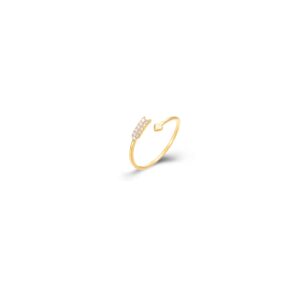 ANZ0216-anillo-plata-dorada-flecha-circonitas-joyeria-acebo