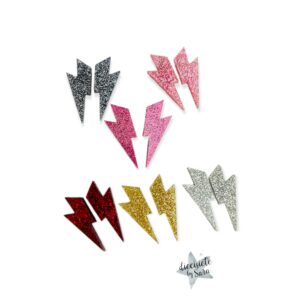 pendientes-rayo glitter-joyeria-acebo-diecisiete-by-sara