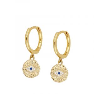 pen1287-pendientes-plata-aro-medalla-ojo-dorado-circonitas-joyeria-acebo