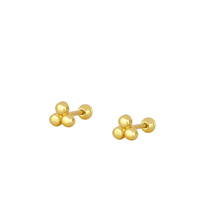 pen1362-piercing-pendiente-3-bolas-plata-dorada-joyeria-acebo