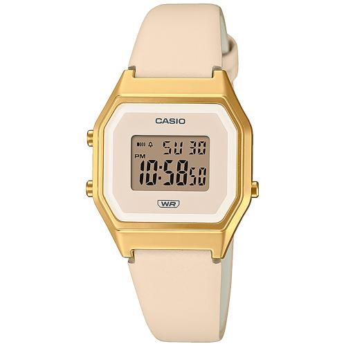 Reloj Casio Mujer LA680WEGA-4CEF Dorado Flores — Joyeriacanovas