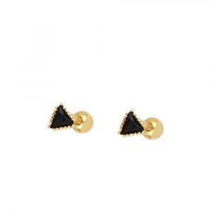 pen1658-pendientes-piercing-plata-dorada-triangulo-circonita-negra-joyeria-acebo