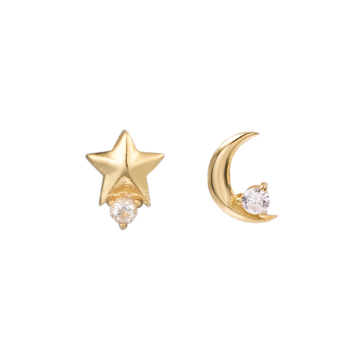 pendientes-plata-dorada-estrella-luna-brillante-circonita-joyeria-acebo