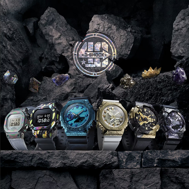 Reloj G-Shock 40 Aniversario Edición Limitada Piedra del Aventurero  GM-114GEM-1A9