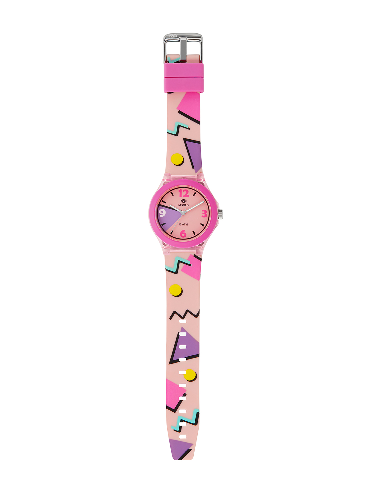 Reloj mujer digital lila Marea B35350/5