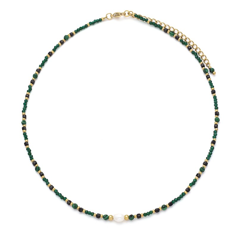 CAS0057DOOV-collar-acero- dorado-piedras-naturales-perla-joyeria-acebo