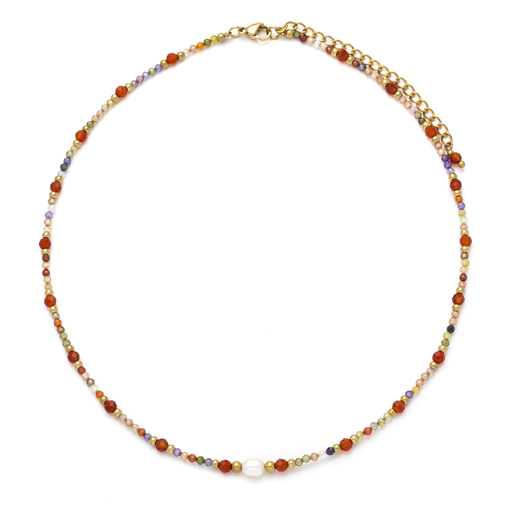 CAS0057DOVA-collar-acero- dorado-piedras-naturales-perla-joyeria-acebo