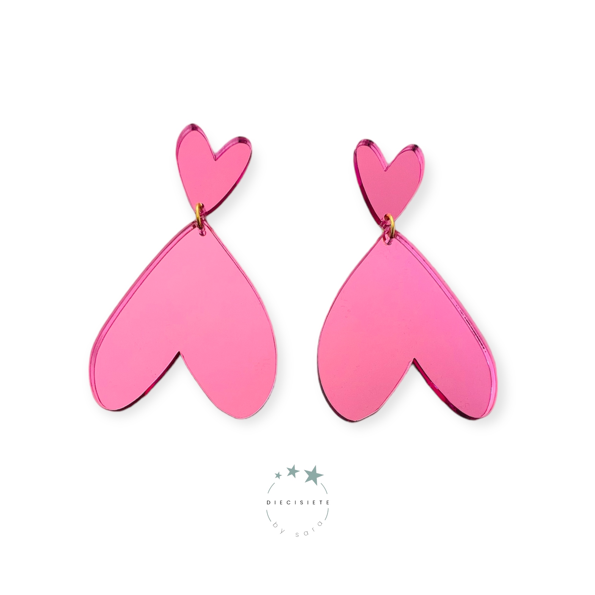 pendientes corazón-diecisiete-by-sara-joyeria-acebo