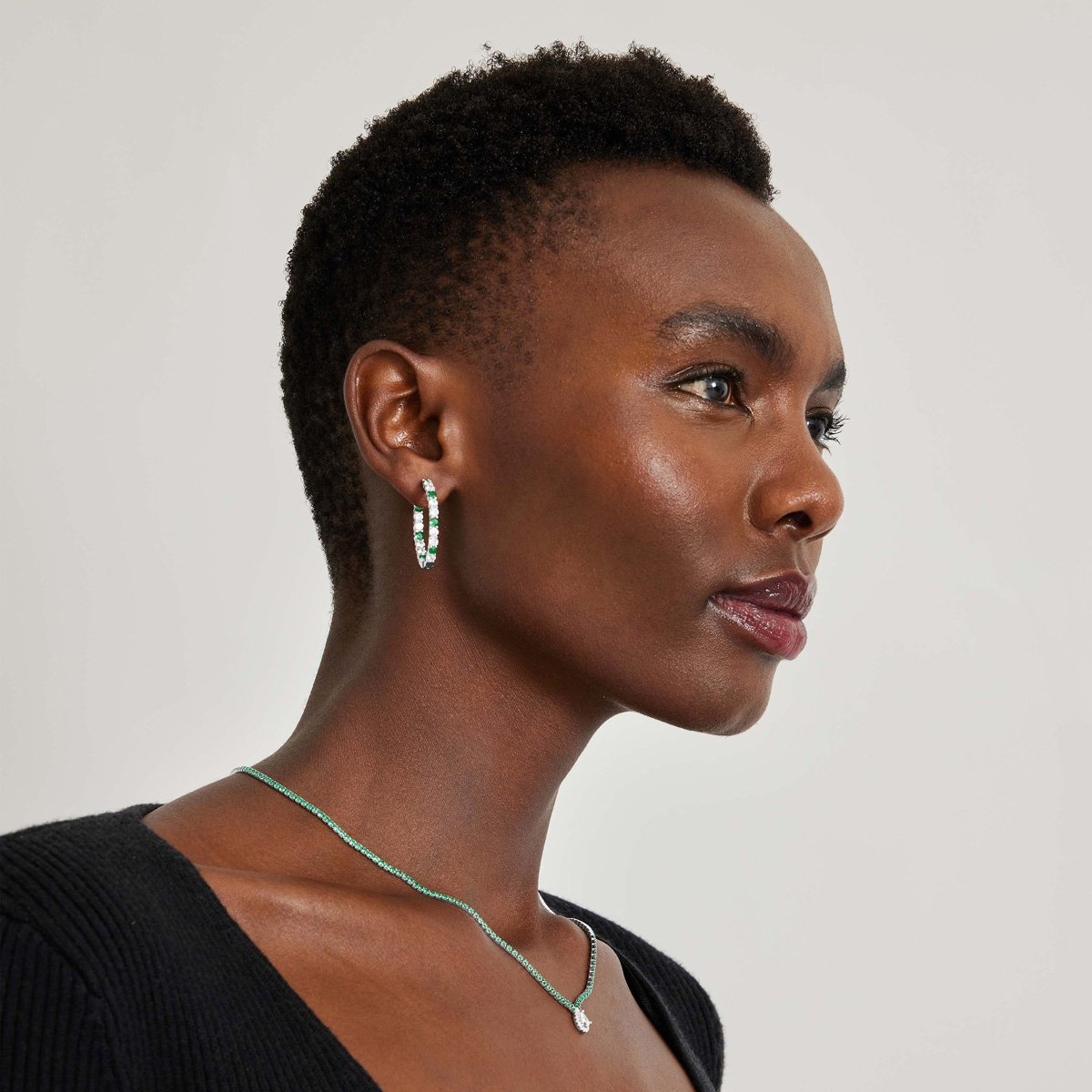 pendientes-lowfer-verde-luxenter-joyeria-acebo-