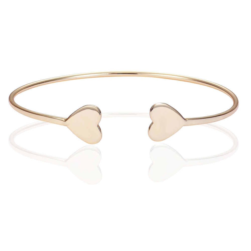 PU00107DO-pulsera-rigida-flexible-dorada-corazón-joyeria-acebo