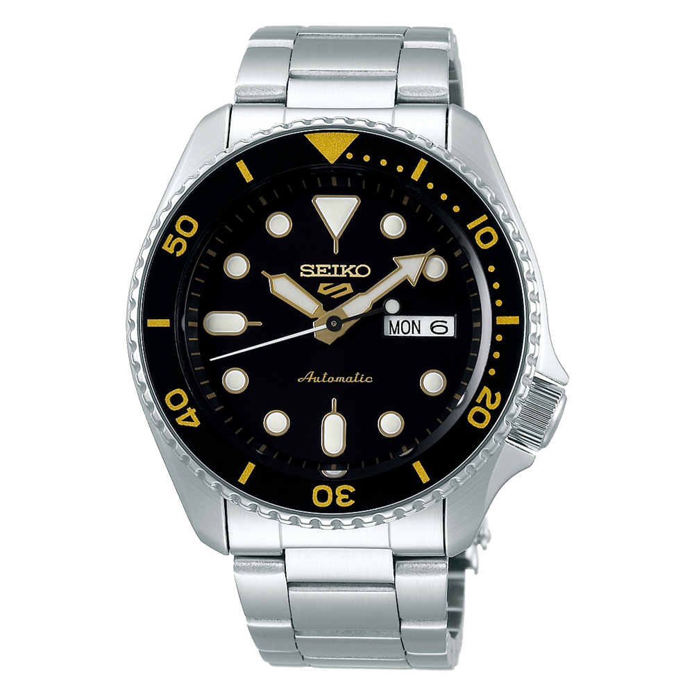 SRPD57K1-reloj-seiko-5-esfera-negra-indices-amarillos-automatico-4r35-joyeria-acebo