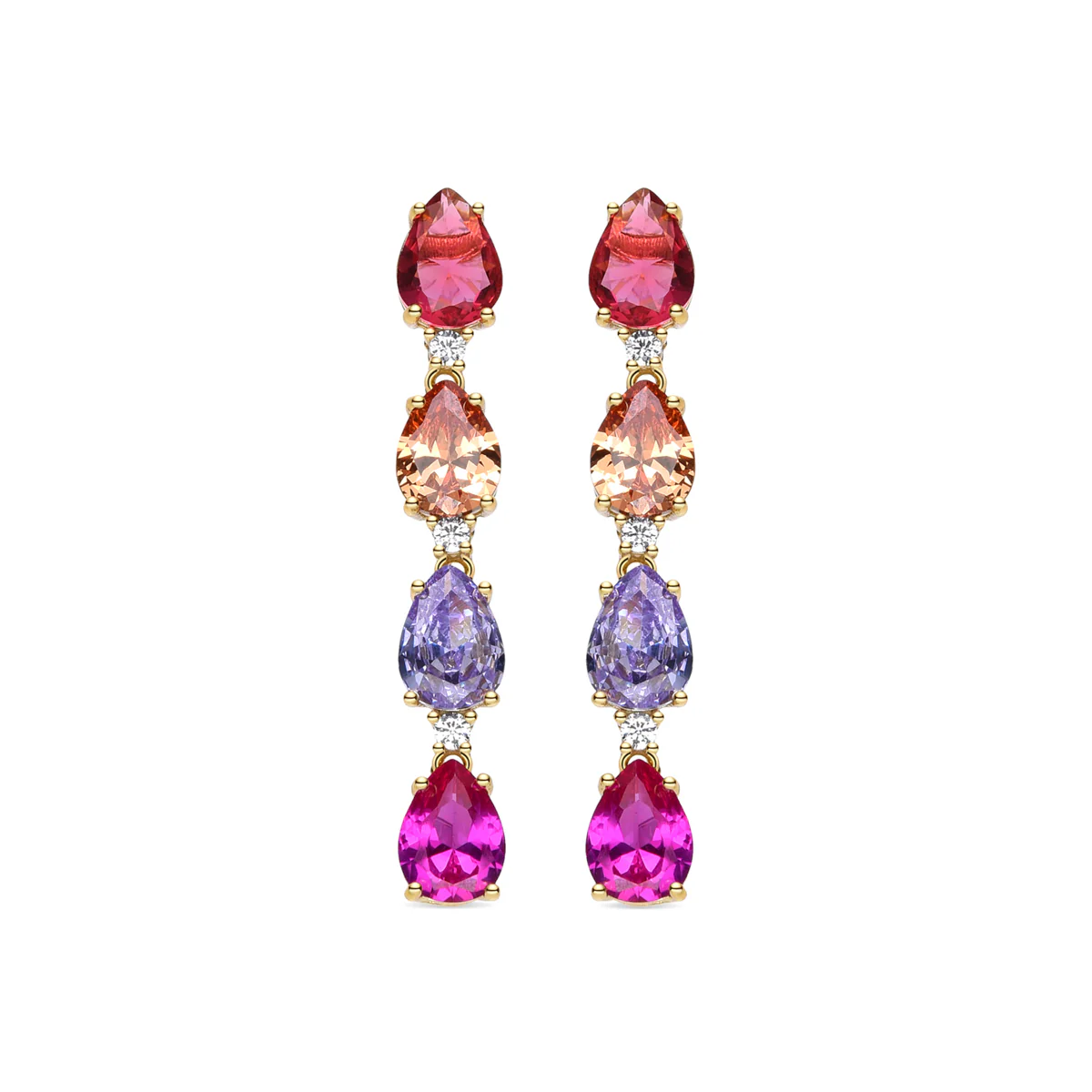 EXA677Y920-pendientes-lexa-plata-piedras-dorado-luxenter-joyeria-acebo