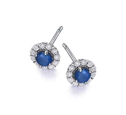 PENDIENTES-ROSETA-ORO-BLANCO-18K-ZAFIROS-DIAMANTES-ROSETA-COLECCION-GLORY-GB171ZA-joyeria-acebo