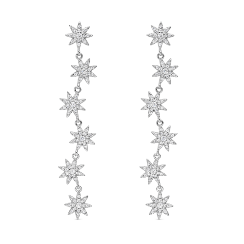 SEA-101-210-UU-pendientes-plata-estrellas-circonitas-joyeria-acebo