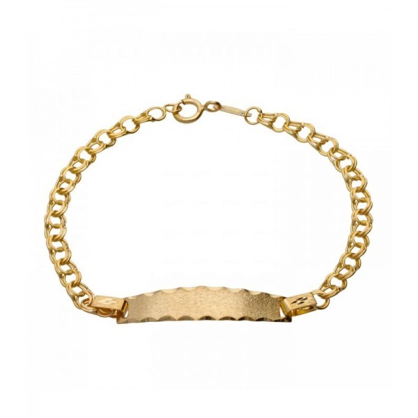 pulsera-bebe-esclava-oro-amarillo-eslabones-joyeria-acebo