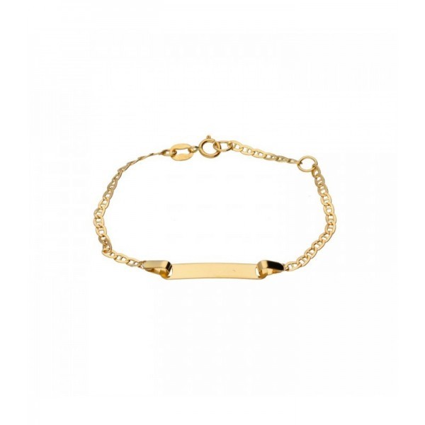 pulsera-bebe-oro-amarillo-chapa-rectangular-joyeria-acebo