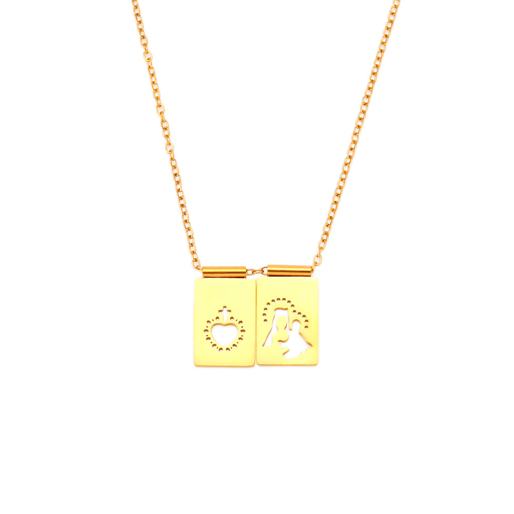 CAL0325DO-collar-acero-dorado-virgen-corazón-escapulario-joyeria-acebo