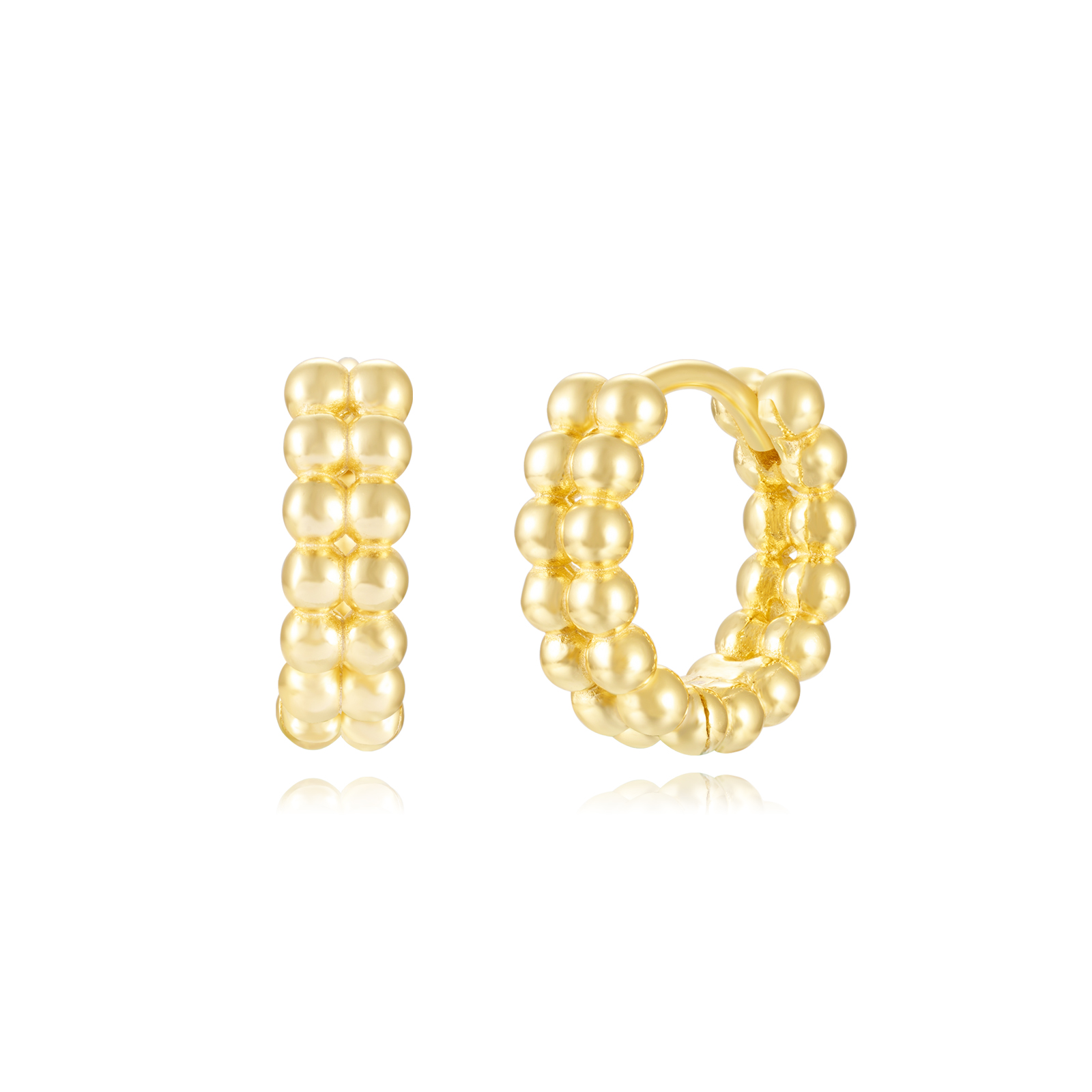 PEL1253DOXX13-pendientes-aro-plata-dorada-bolitas-13mm-joyeria-acebo