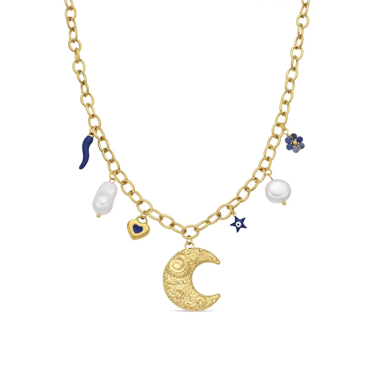 SGNM111603-Collar-Lynou-Acabado-Oro-Amarillo-lacado-azul-luxenter-joyeria-acebo