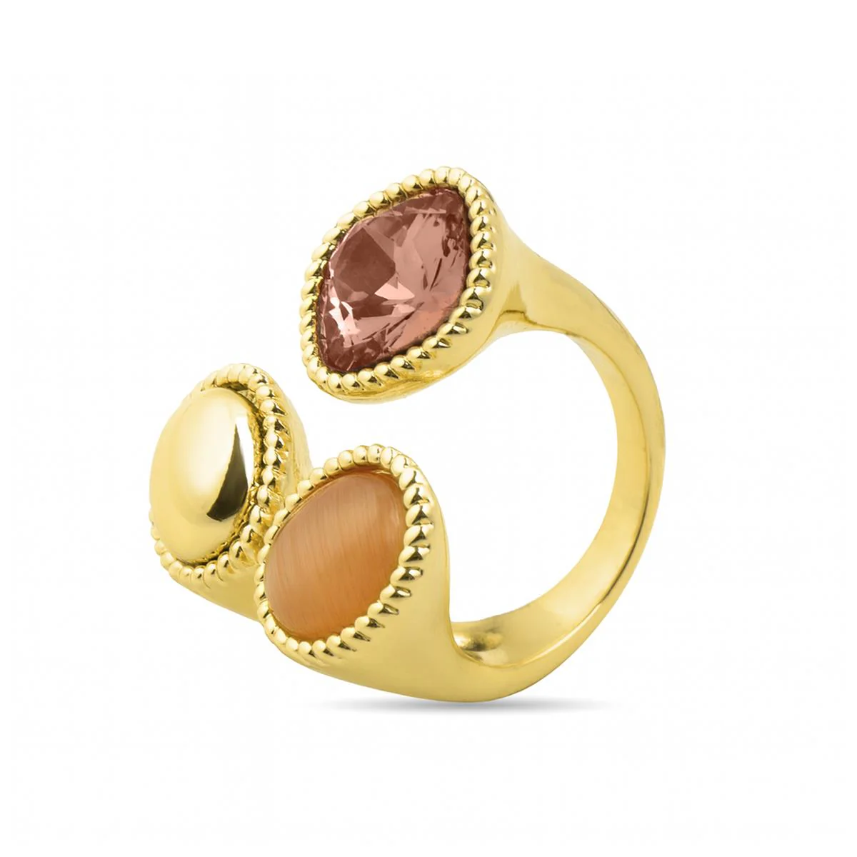 SGU2079920-anillo-metal-dorado-luxenter-cuarzo hidrotermal-multicolor-joyeria-acebo