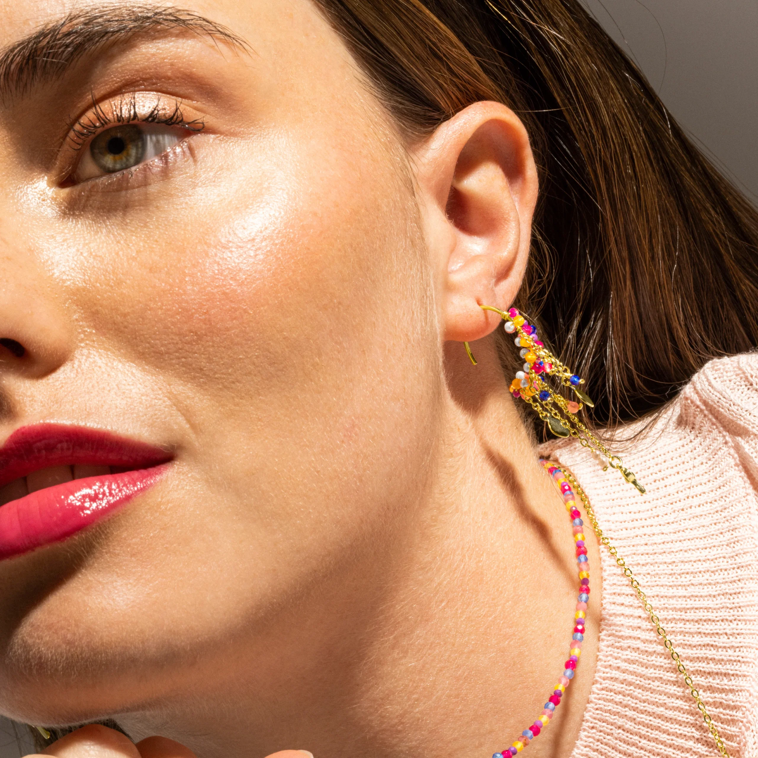 EXA729YC20-pendientes-plata-dorada-aro-piedras-luxenter-joyeria-acebo-